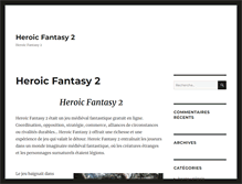 Tablet Screenshot of heroicfantasy2.fr